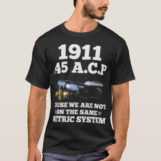 1911 45 AVS-mätsystem T Shirt