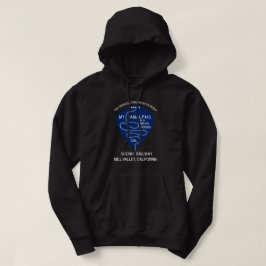 1911 Crookedest Railroad Mt Tamalpais Hoodie