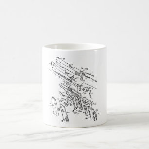 1911 delar kaffemugg