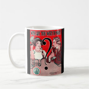1911 som är du med musik i lakan i kväll kaffemugg