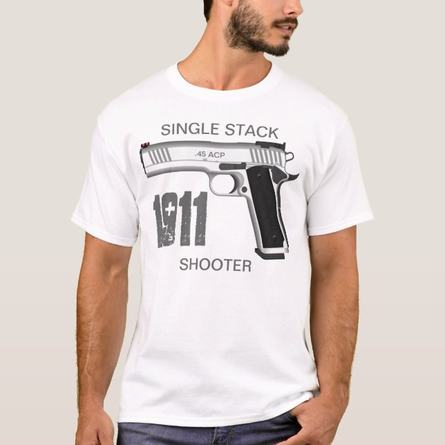 1911silver-skjorta t-shirt (Framsida)