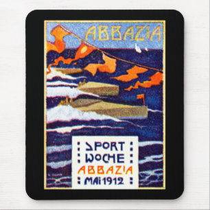 1912 Abbazia Speed Boat Tävling Musmatta