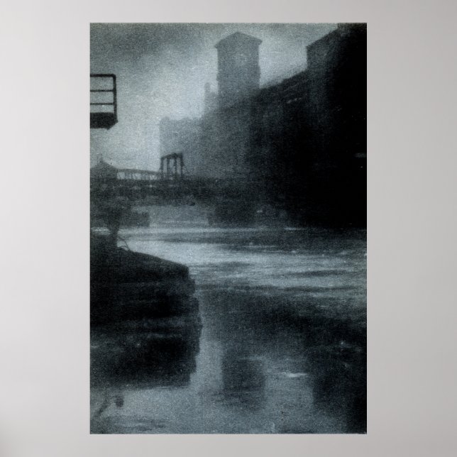 1912 Chicago River Poster (Framsidan)