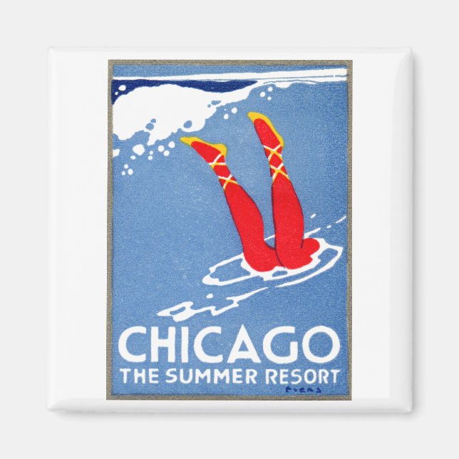 1912 Chicago, sommarsemester Magnet (Framsidan)