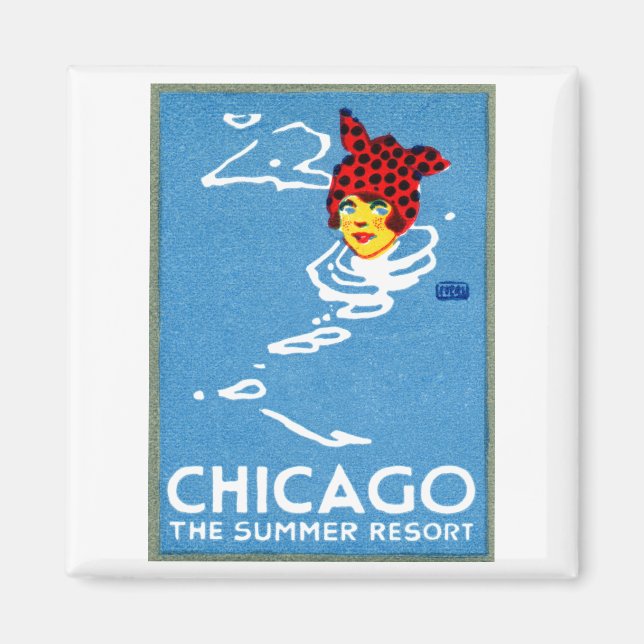 1912 Chicago, sommarsemester Magnet (Framsidan)