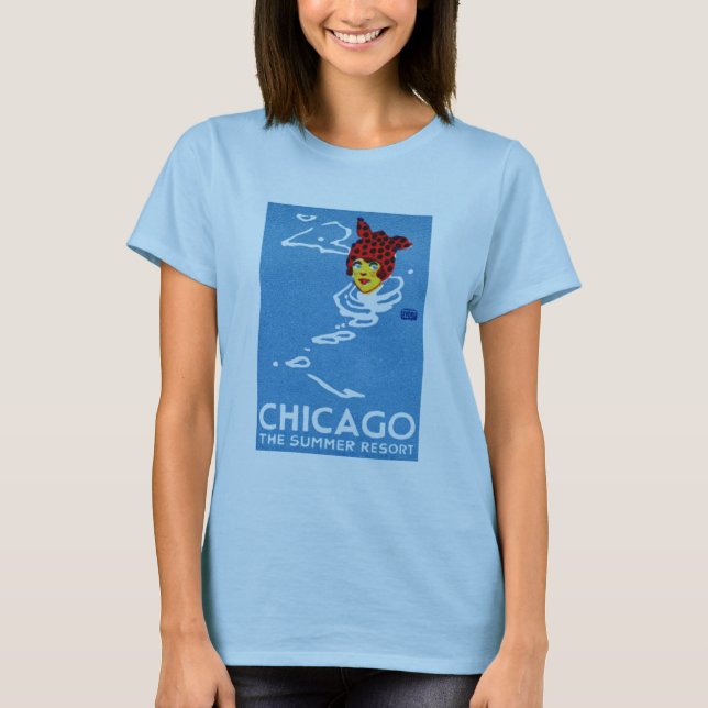 1912 Chicago, sommarsemester T Shirt (Framsida)