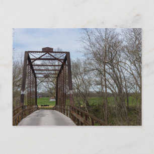 1912 Grönt Bridge Vykort