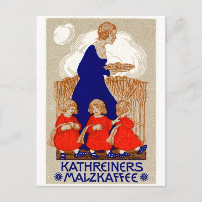 1912 Kaffeposter Vykort (Framsida)