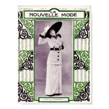 1912 Kvinna i stripe Skirt Kostym