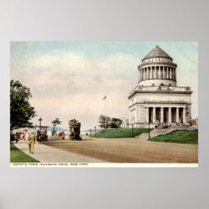 1912 lån grav, flodstranddrev, New York City Poster