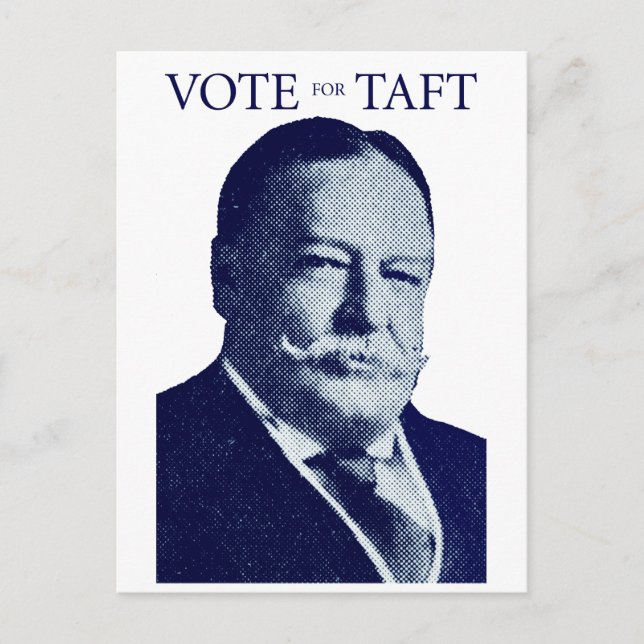 1912 Omröstning om Taft Vykort (Framsida)
