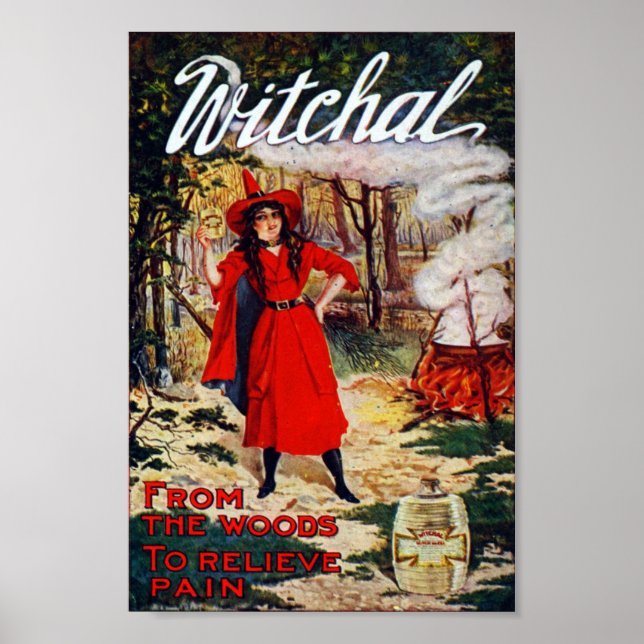 1912 Witchal Witch Poster (Framsidan)