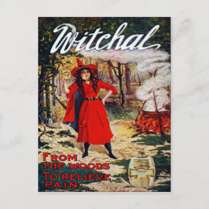 1912 Witchal Witch Vykort
