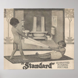 1913 Annonsering om badplatser Poster