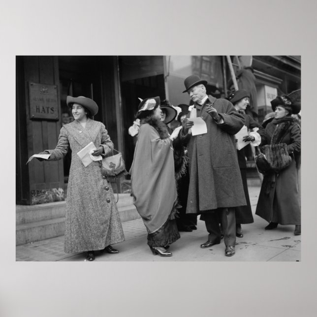 1913 års utmärkelser till kvinnor poster (Framsidan)