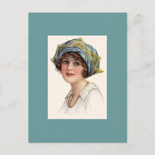 1913-Hat #3-vykort Vykort (Framsida)