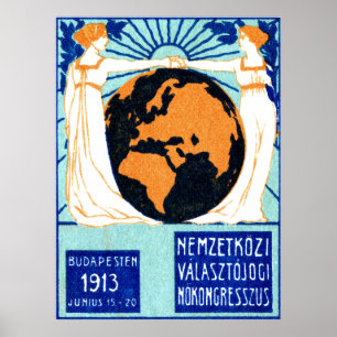 1913 Kvinnors Höger att rösta Poster