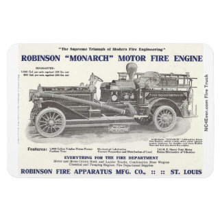 1913 Robinson "Monarch" Motor Fire Engine Flexibel Magnet