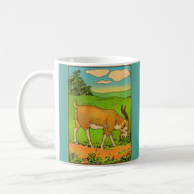 1914 Bete- och getavtryck Kaffemugg (Vänster)
