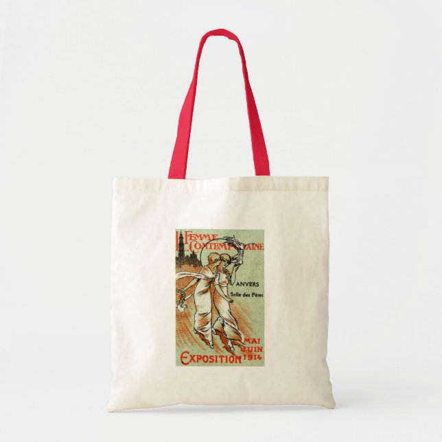 1914 Expo för modern kvinna Tygkasse (Framsidan)