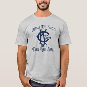 1914 Kansas City Packers Baseball Federal League ⚾ T Shirt