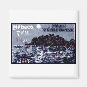 1914 Monacos festival i Venetien Magnet