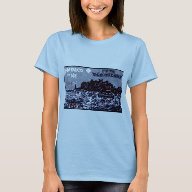 1914 Monacos festival i Venetien T Shirt (Framsida)