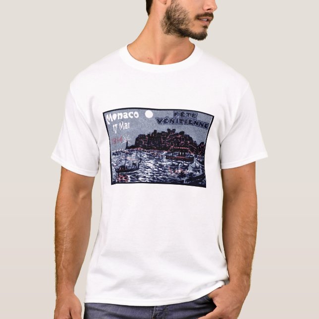 1914 Monacos festival i Venetien T-shirt (Framsida)