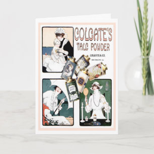 1914! "PAMPER DIG SJÄLV" REKLAM HÄLSNING KORT