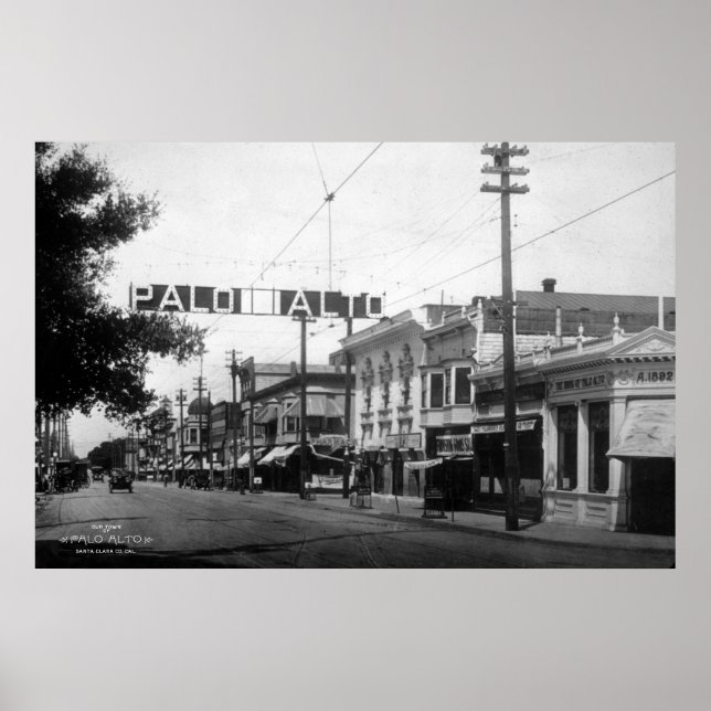 1914 Poster País Palo Alto (Framsidan)