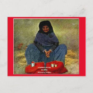 "1915-A PAPRIKA-SELLER, KALOCSA-Österrike-Ungern" Vykort