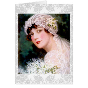 1915 Bride Hälsningskort