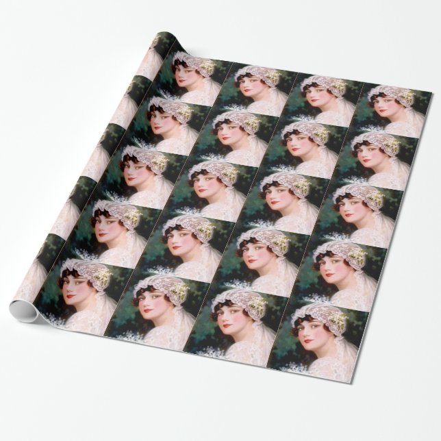 1915 Bride Presentpapper (Utrullad)