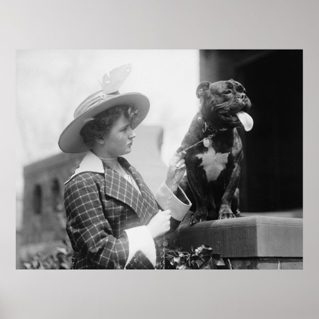 1915 Hund Show Poster (Framsidan)