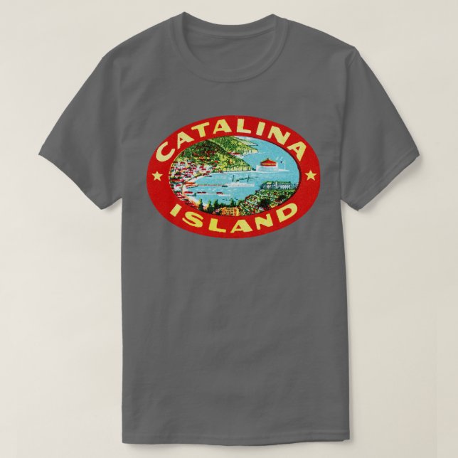 1915 Kalifornien i Catalina T Shirt (Design framsida)