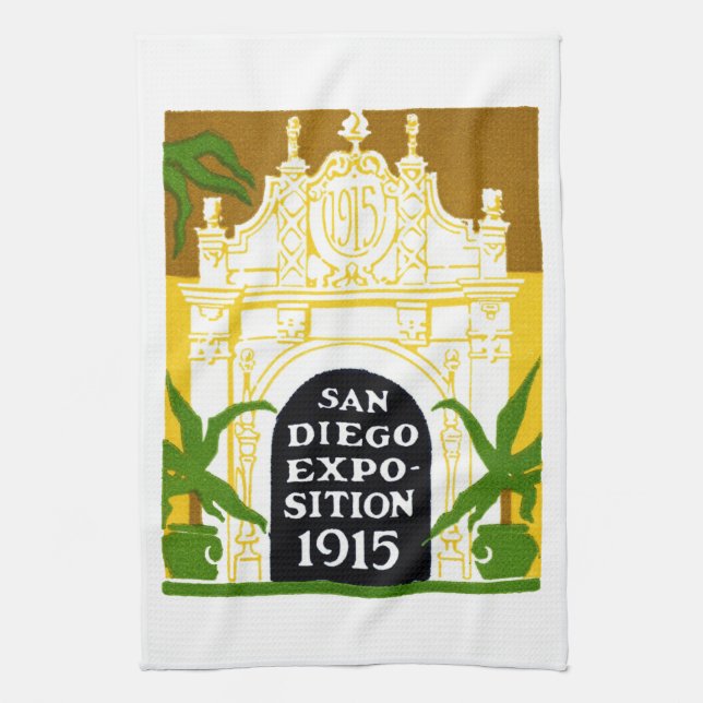 1915 San Diego Exposition Kökshandduk (Vertikal)