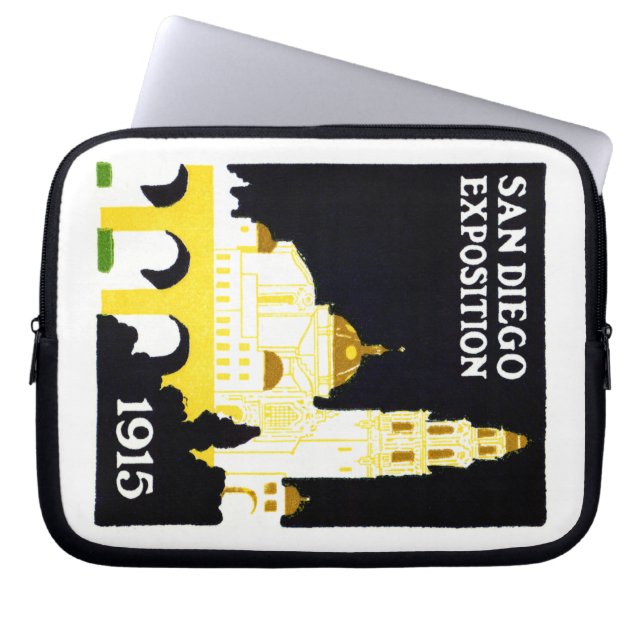 1915 San Diego Exposition Laptop Fodral (Framsidan)