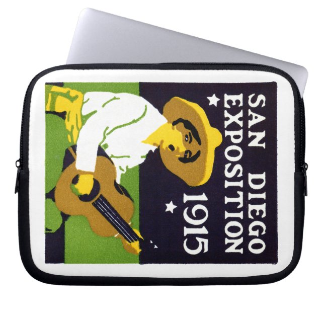 1915 San Diego Exposition Laptop Sleeve (Framsidan)