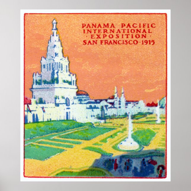1915 San Francisco Exposition Poster (Framsidan)