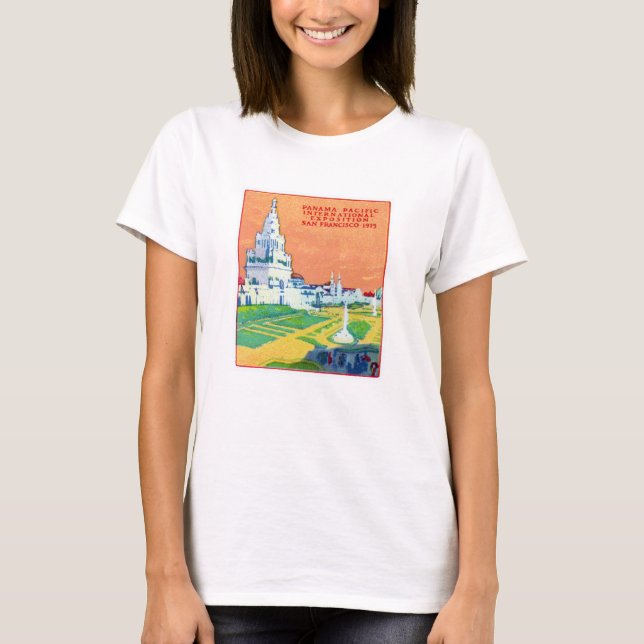 1915 San Francisco Exposition T Shirt (Framsida)