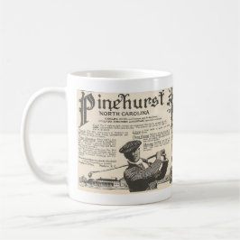 1916 Ad PINEHURST, NC Golf Tourist Destination Kaffemugg