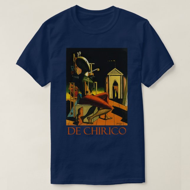 1916 års prediktor av Giorgio de Chirico T Shirt (Design framsida)