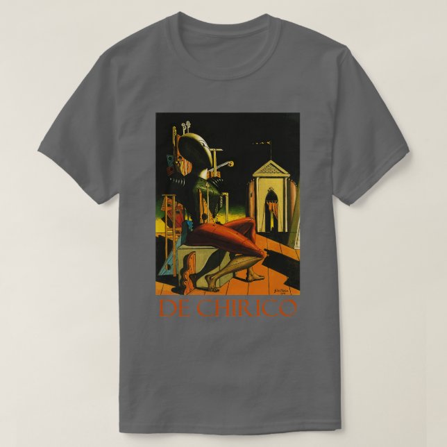 1916 års prediktor av Giorgio de Chirico T Shirt (Design framsida)