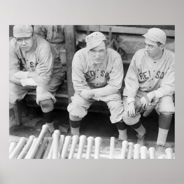 1916 Boston Baseball Poster (Framsidan)