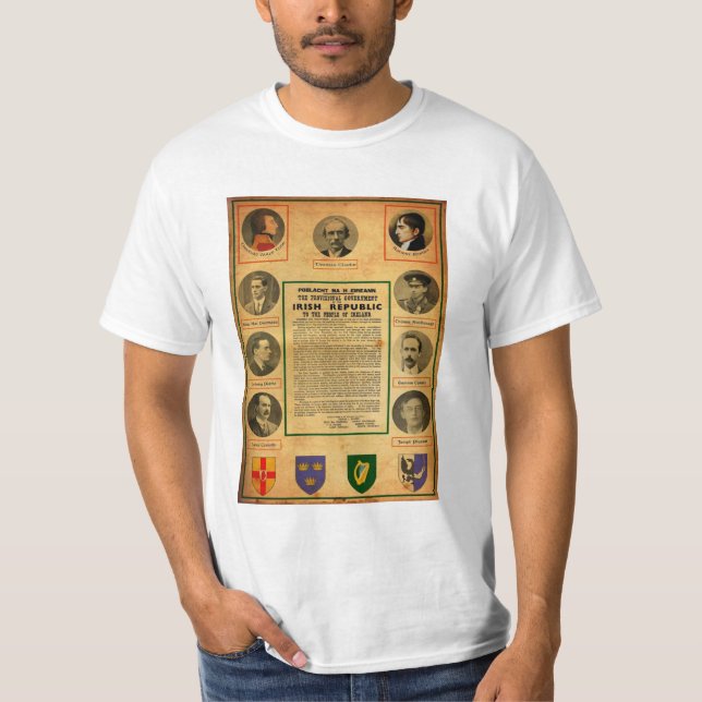 1916 Irish Proclamation Ireland Tröja (Framsida)