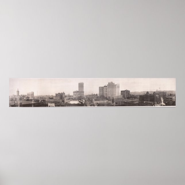 1916 Skyline View, Birmingham, AL Yard Long Photo Poster (Framsidan)