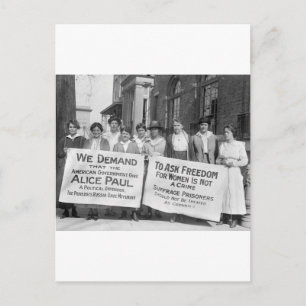 1917 års internationella kvinnojakt vykort