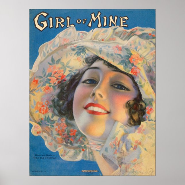1917 Girl of Mine nothäfteomslag Poster (Framsidan)