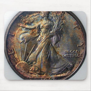 1917 som går den halva dollaren för frihet musmatta