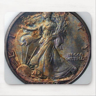 1917 som går den halva dollaren för frihet musmatta